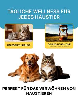 Aromatic Cat & Dog Shampoo with Floral-Fruity Aroma | Dog & Cat Shampoo with Reduced Acidity of pH 5.5 | Suitable for Puppies and Kittens as well | For Shiny Long-Hair | 250 ml