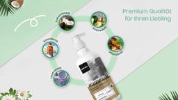 Aroma-Spray-Balsam für Katzen & Hunde | Leave-in Hundeshampoo & Katzenshampoo mit pflegendem Balsam-Effekt | Hundeshampoo Langhaar für Entwirrtes, Glänzendes Fell | Rose Duft, 200 ml