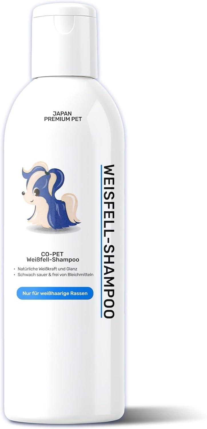 Gentle Whitening Shampoo for White Fur in Cats & Dogs - 300ml - Mild Care for Sensitive Skin