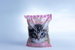 Tofu Cat Litter Clumping Litter with Peach Scent - Vegetable Cat Litter Made of Okara (Soybean Fiber) and Starch, Extra Absorbent, Low Dust, Strong Odour Control, for Cat Litter Tray