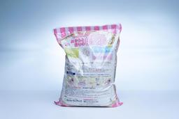 Tofu Cat Litter Clumping Litter with Peach Scent - Vegetable Cat Litter Made of Okara (Soybean Fiber) and Starch, Extra Absorbent, Low Dust, Strong Odour Control, for Cat Litter Tray