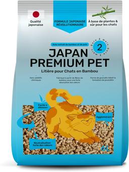 Tofu Cat Litter Clumping Litter with Peach Scent - Vegetable Cat Litter Made of Okara (Soybean Fiber) and Starch, Extra Absorbent, Low Dust, Strong Odour Control, for Cat Litter Tray