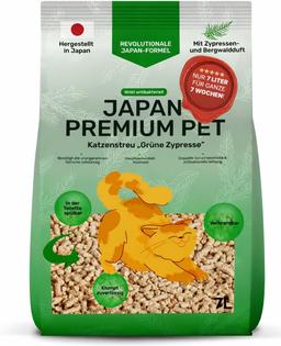 Tofu Cat Litter Clumping Litter with Peach Scent - Vegetable Cat Litter Made of Okara (Soybean Fiber) and Starch, Extra Absorbent, Low Dust, Strong Odour Control, for Cat Litter Tray