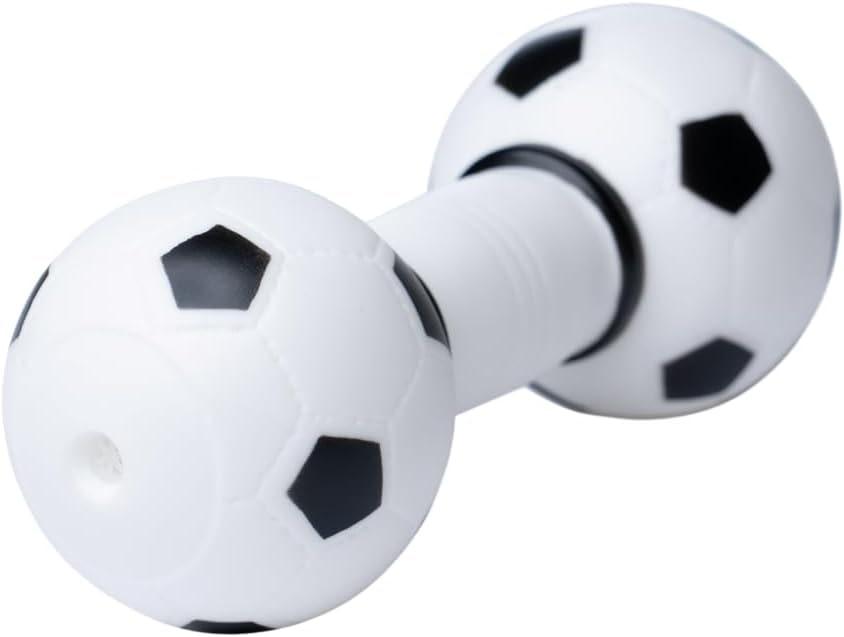 Dog Toy Dumbbell Robust Chew Toy with Loud Squeaker Bite Resistant and Durable for Active Play