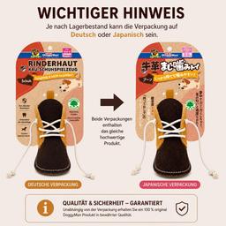 Leather Dog Toy Boots for Small and Mini Dogs Robust & Bite Resistant Dental Care & Gum Massage Chew Toy for Training & Behavior Correction