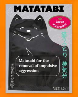 Matatabi zur Beseitigung impulsiver Aggressionen, 1 g