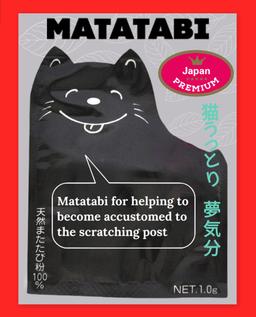 Matatabi zum Anlernen an den Kratzbaum, 1 g
