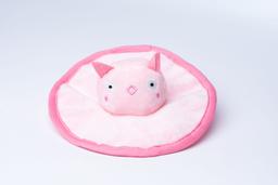 Disco volador de juguete para perros, diseño de cerdito (frisbee), color rosa 1