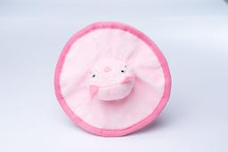 Disco volador de juguete para perros, diseño de cerdito (frisbee), color rosa 7