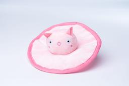 Disco volador de juguete para perros, diseño de cerdito (frisbee), color rosa 8