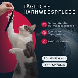 Katzen Creme Mousse – Ente & Thunfisch (Maguro), funktionales Nassfutter zur Unterstützung der Harnwege, leicht verdauli