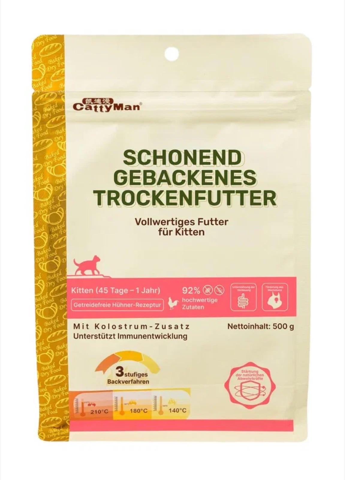 Ofengebackenes Trockenfutter für Kitten 500 g