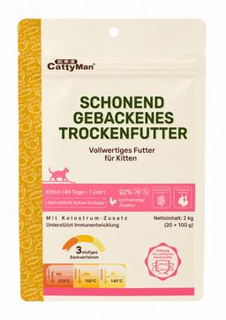Ofengebackenes Trockenfutter für Kitten 2 kg