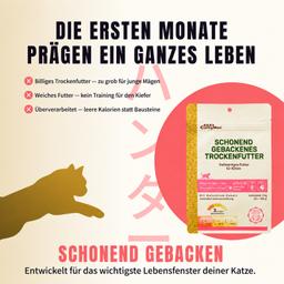 Ofengebackenes Trockenfutter für Kitten 2 kg
