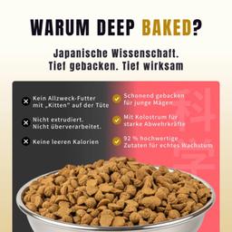 Ofengebackenes Trockenfutter für Kitten 2 kg