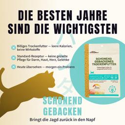 Baked Dry Food for Adult Cats 2kg