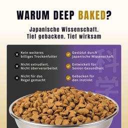 Ofengebackenes Trockenfutter für Senior-Katzen 2 kg