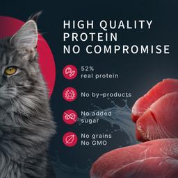 „Moment des Glücks“ Nassfutter Katzen Thunfisch, Premium Rezeptur für Augen & Fellpflege, getreidefrei, saftig, hochwert