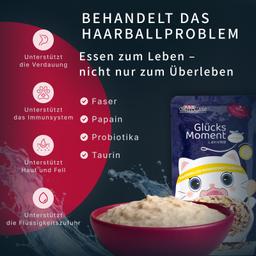Nassfutter für Katzen „Moment des Glücks“ mit Sardine & Thunfisch, funktionale Rezeptur für Fellpflege, getreidefrei, sa
