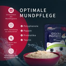Nassfutter für Katzen „Moment des Glücks“ mit Krabbe & Thunfisch, für Mundhygiene, getreidefrei, saftig, hochwertig, Pre