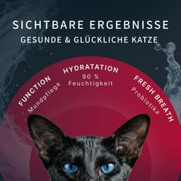 Nassfutter für Katzen „Moment des Glücks“ mit Krabbe & Thunfisch, für Mundhygiene, getreidefrei, saftig, hochwertig, Pre