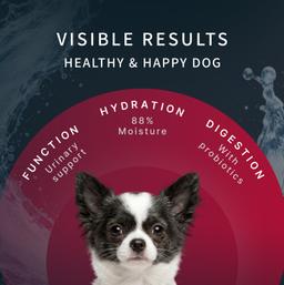 Hunde Creme-Mousse Ente & Gemüse, Hundesnack weich, funktional für Harnwege, Welpen & Hunde, hochwertig, Hundeleckerli 7