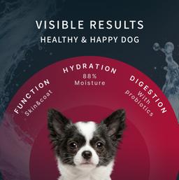 Hunde Creme-Mousse Ente Leber & Gemüse, Hundesnack weich, für Haut & Fell Unterstützung, Welpen & Hunde, hochwertig, Hun