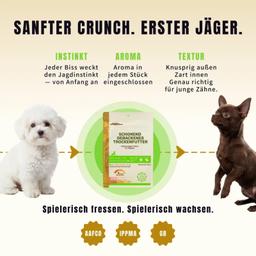 Ofengebackenes Trockenfutter für Welpen 500 g