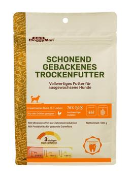 Ofengebackenes Trockenfutter für ausgewachsene Hunde 500 g