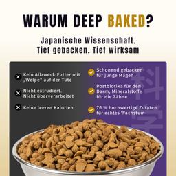 Ofengebackenes Trockenfutter für Senioren 500 g