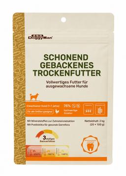 Ofengebackenes Trockenfutter für ausgewachsene Hunde 2 kg