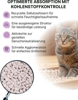 Japan Premium Pet Aktivkohle-Katzenstreu – Produktbild 2
