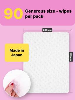 Wet wipes for basic mouth, ears and eyes care for dogs and cats, 90 pcs. 4