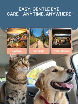 Anatomical wet fingertip wipe to eliminate lacrimal tracks and care for the eyes of dogs and cats, 35 pcs. 7