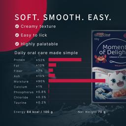 Premium mokra karma dla kotów „Chwila szczęścia” Japan Premium Pet z krabem i tuńczykiem pacyficznym 4