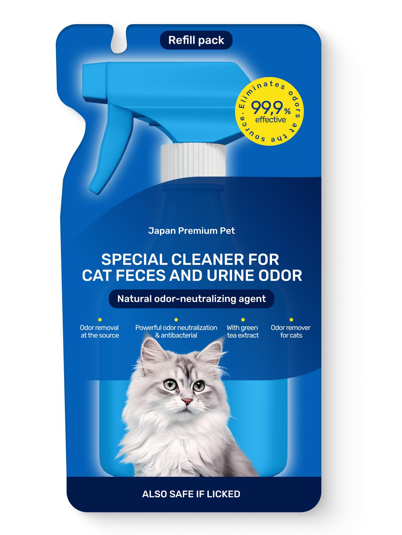 Natural destroyer of marks and foul odors in cats toilet, 270 mL