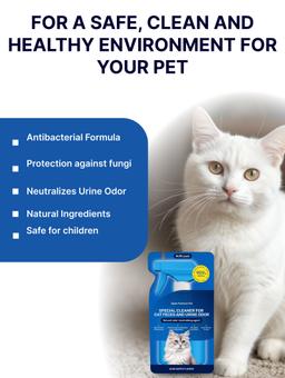 Natural destroyer of marks and foul odors in cats toilet, 270 mL 2