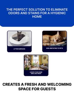 Natural destroyer of marks and foul odors in cats toilet, 270 mL 7