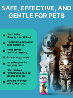behavior corrector for animals, cross functional anti pee for cats and dogs ,200 ml. 2