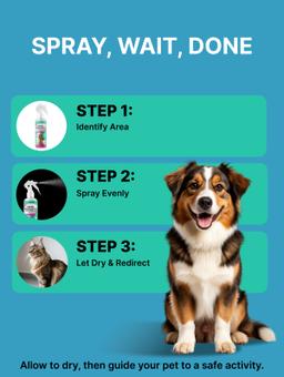 behavior corrector for animals, cross functional anti pee for cats and dogs ,200 ml. 3
