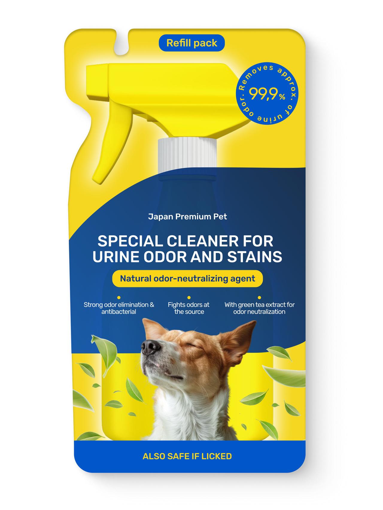 Recharge « Destructeur naturel des odeurs fortes des toilettes pour chiens », 240 ml