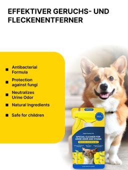 Recharge « Destructeur naturel des odeurs fortes des toilettes pour chiens », 240 ml 3
