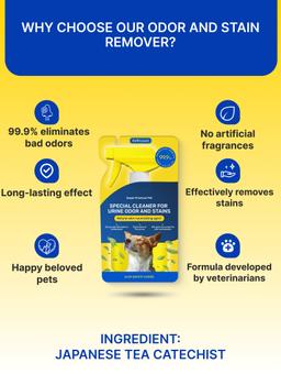 Recharge « Destructeur naturel des odeurs fortes des toilettes pour chiens », 240 ml 8