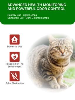 Litière arboricole et cellulosique pour chat au cyprès (parfum de forêt de montagne) – Série ultra-agglomérante 8