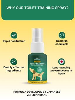 Spray per addestramento alla toilette, 100 ml 3