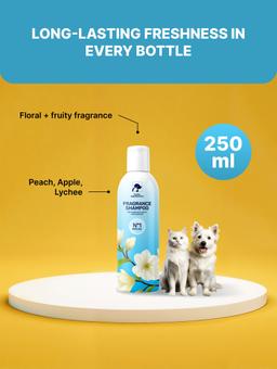 Shampoing pour Chien et Chat-275 ML | Shampoing pour Chien Peau Sensible pH 5.5 | Shampoing Chien Poils Longs et Shampoing pour Chat pour Pelage Brillant et Soyeux | Parfum de Roses 5