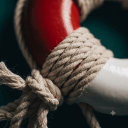 Latexspielzeug mit Baumwollseide "Rettungsring" für Hunde 2
