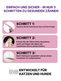 Anatomische Zahnbürste auf Silikonbasis für das Zahnhygienetraining (rosa) 4