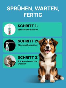 Universelles Verhaltenskorrektor für Tiere, funktionsübergreifendes Antipee für Katzen und Hunde. 200 ml 5