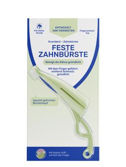 Anatomische Zahnbürste für Plaqueentfernungs. Für Hunde der kleine Rasse. hart 1